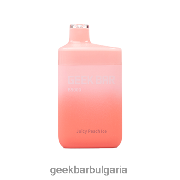 Geek Bar Vape Flavors - Geek Bar b5000 за еднократна употреба 62446D30 сочен прасковен лед