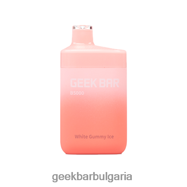 Geek Bar Vape Flavors - Geek Bar b5000 за еднократна употреба 62446D40 бял смолист лед