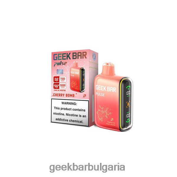 Geek Bar Bulgaria - Geek Bar Pulse разполагаем 62446D11 черешова бомба