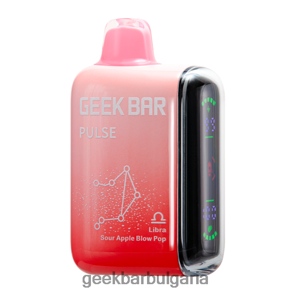 Geek Bar Вкусове - Geek Bar Pulse 50 мг 62446D6 кисела ябълка поп