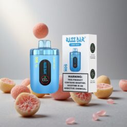 Razz Bar 50K Пуфове Еднократна вейп Мечова Намотка 1.0 Ohm Гумени Мечета
